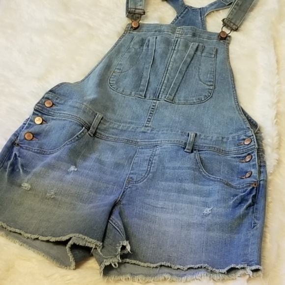 American Rag Denim - American Rag Denim Overall Shorts